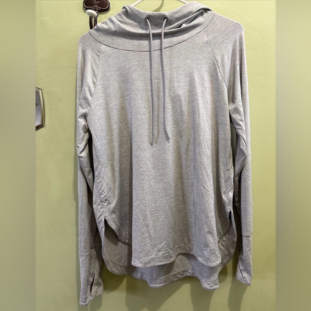 Athleta Gray Long Sleeve Hoodie